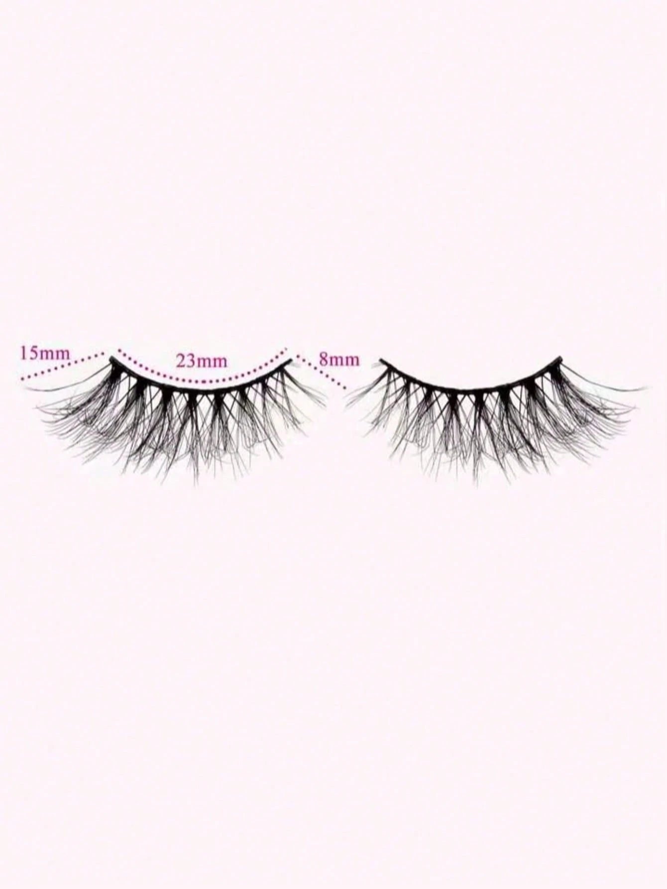 7 Pairs 15mm Cat Eye False Eyelashes