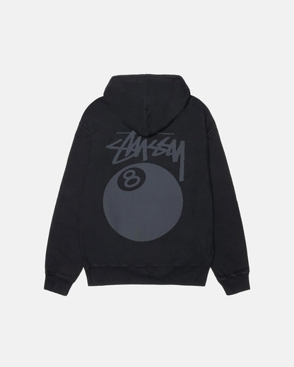 8 BALL HOODIE PIGMENT DYED - Four Street