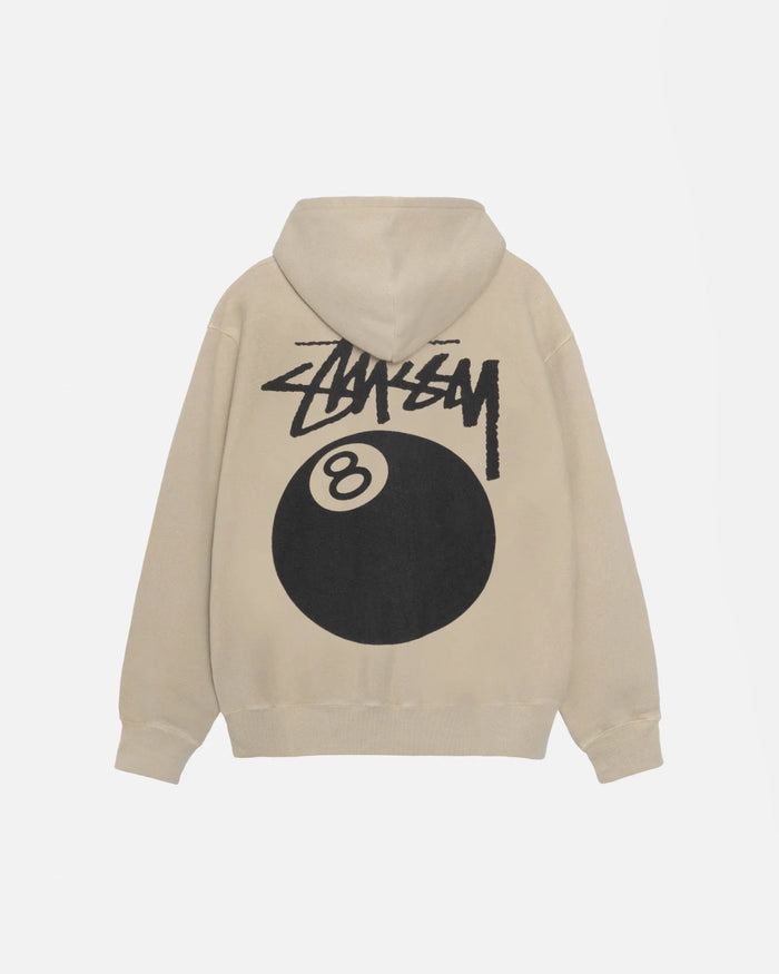 8 BALL HOODIE PIGMENT DYED - Four Street
