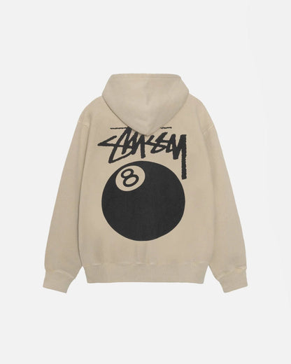 8 BALL HOODIE PIGMENT DYED - Four Street
