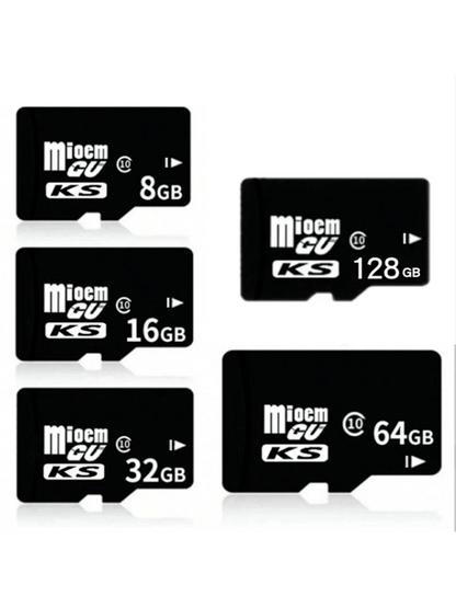 8GB/16GB/32GB/64GB/128GB/256GB/128GB+256GB Micro SD Card, High Speed Storage Card