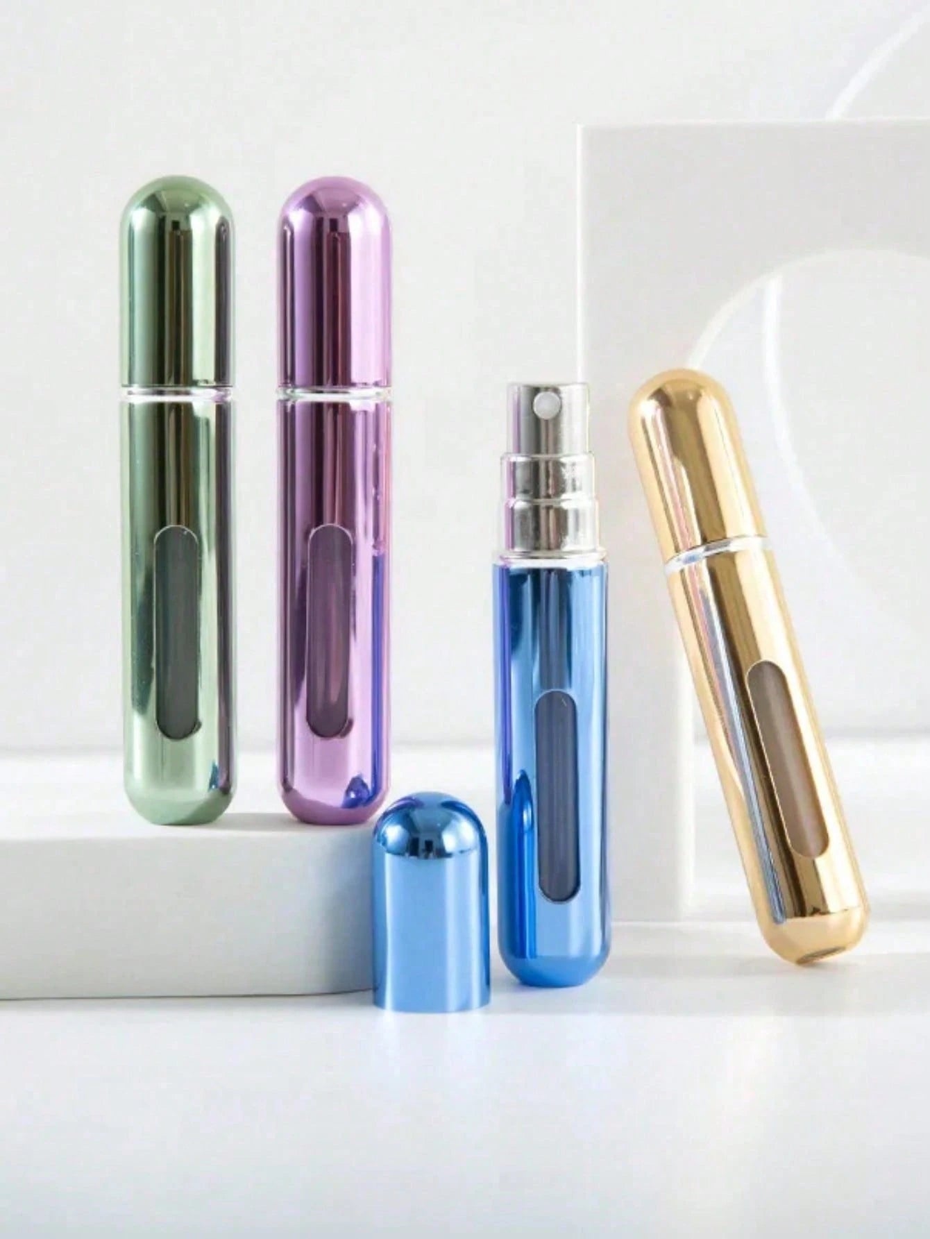 8ml Bottom Fill Perfume Spray Bottle, 4/3/2/1pc