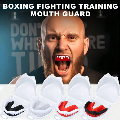 8pcs/4pcs/1pc Sports Mouth Guard With Storage Box, Boxing And Combat Mouth Guard, Wrestling Mouth Guard, Mouth Guard Also Suitable For Various Ball Sports