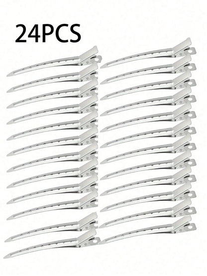 9cm 1/20/40/50/60/100pcs Fluffy Root Clips, Professional Metal Hair Clips, Hair Clips, DIY Tools, Hair Accessories, Hair Styling Tools