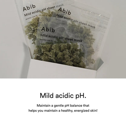 Abib Mild Acidic pH Sheet Mask Jericho Rose Fit