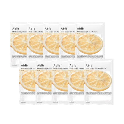 Abib Mild Acidic pH Sheet Mask Yuja Fit