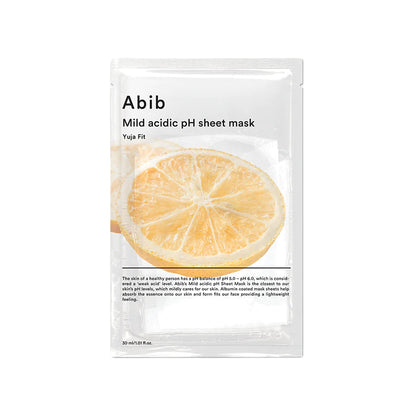 Abib Mild Acidic pH Sheet Mask Yuja Fit