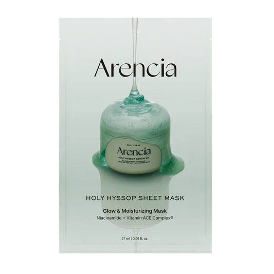 Arencia Holy Hyssop Sheet Mask