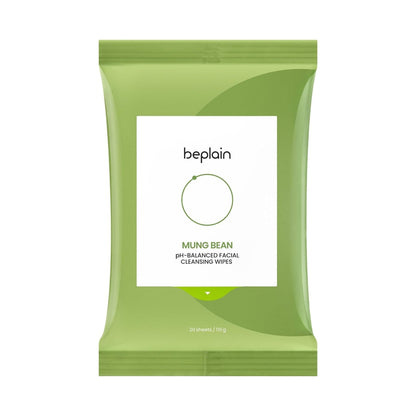 Beplain Mung Bean pH-Balanced Facial Cleansing Wipes