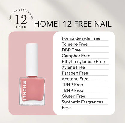HOMEI 12 Free Nail Hardener Semi Matte
