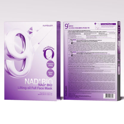 Numbuzin No.9 NAD+ Bio Lifting-Sil Full Face Mask