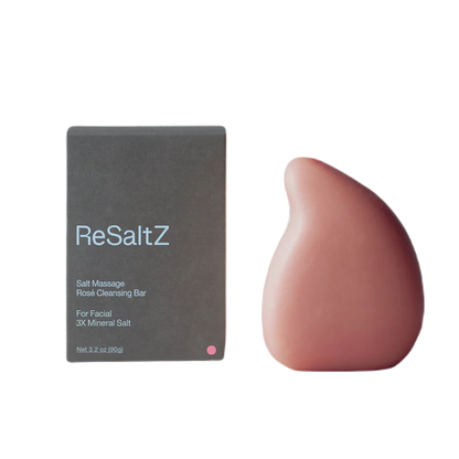 ReSaltZ Salt Anti-Aging Face Cleansing Bar Rose Sunset