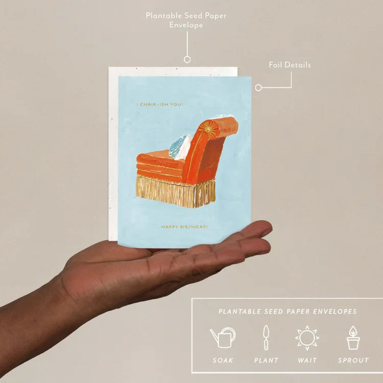 Chair-ish - Birthday Card