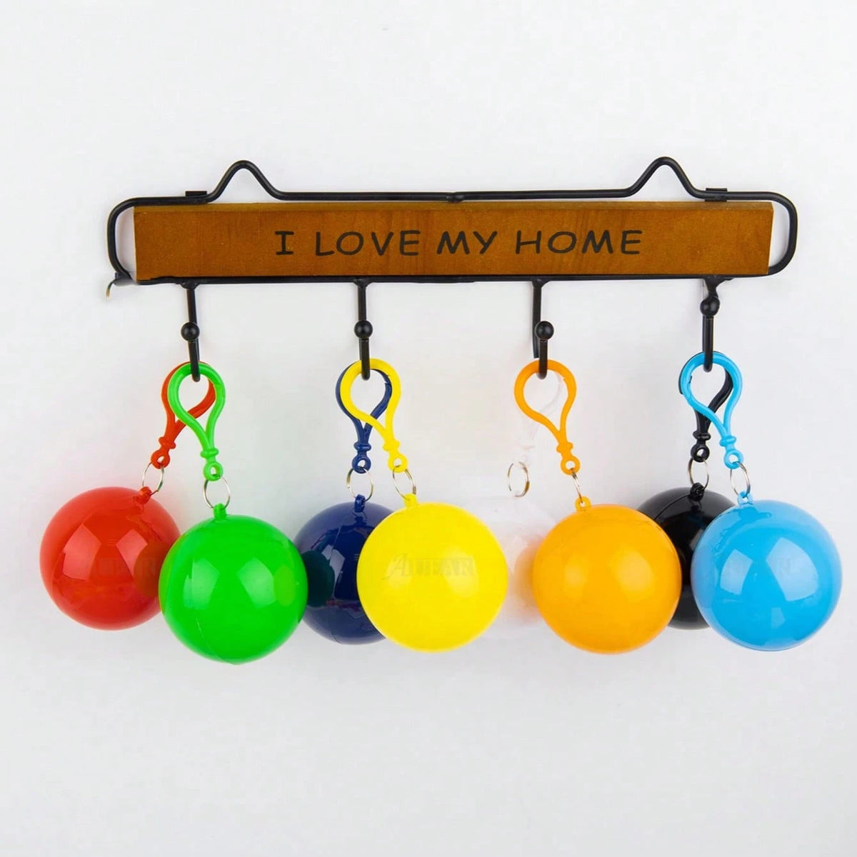 Adult Emergency Raincoat Keychain Compressed Ball Portable Waterproof Disposable Rain Poncho Lightweight Unisex Raincoat Outdoor Sports Cycling Hiking Camping Climbing Travel Amusement Park Rainy Day