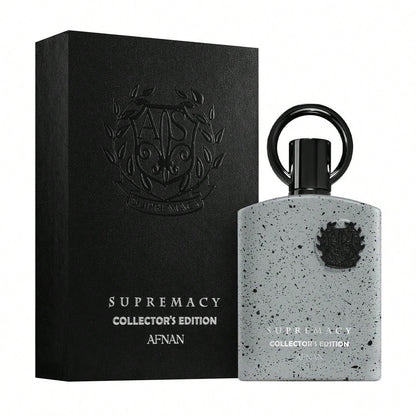 Afnan Supremacy Collector's Edition Men's Eau De Parfum 100ml Classic Charm With White Floral And Amber Fresh Twist Suitable For Daily Wear And Various Occasions