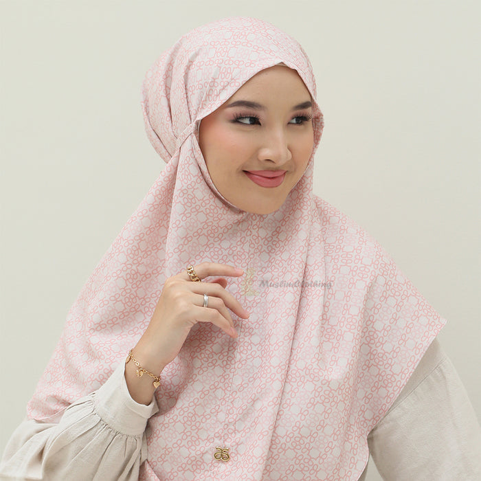 Aisyah Scarves® Bergo Poppy Light Pink