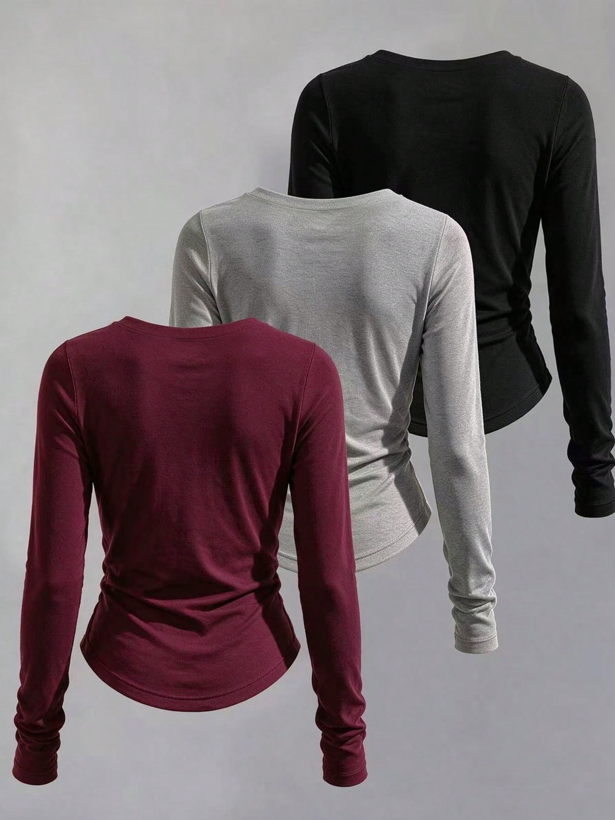 All-Match Versatile Casual Slim Fit Long Sleeve Women T-Shirt Fall Cloth For Women