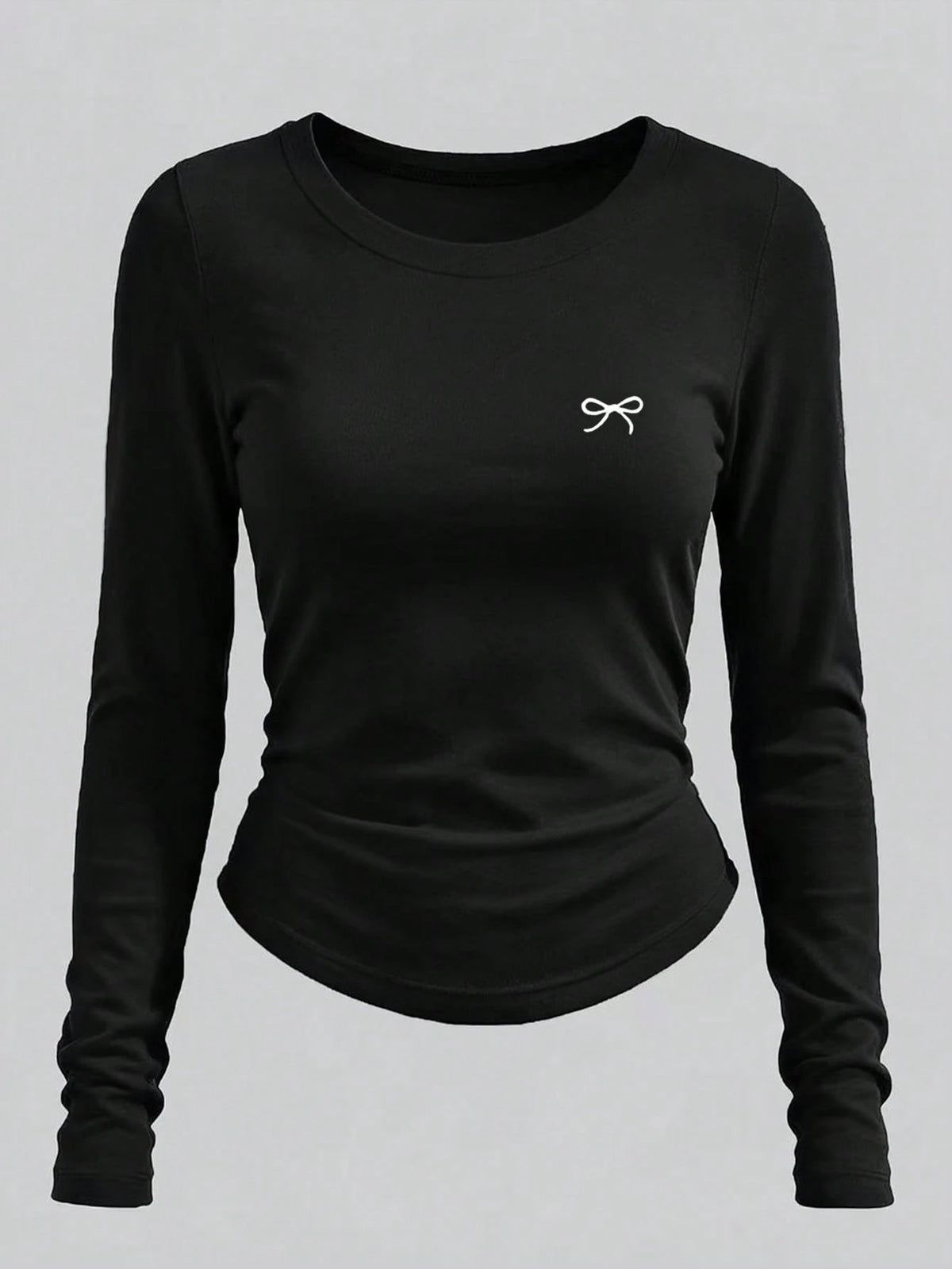 All-Match Versatile Casual Slim Fit Long Sleeve Women T-Shirt Fall Cloth For Women