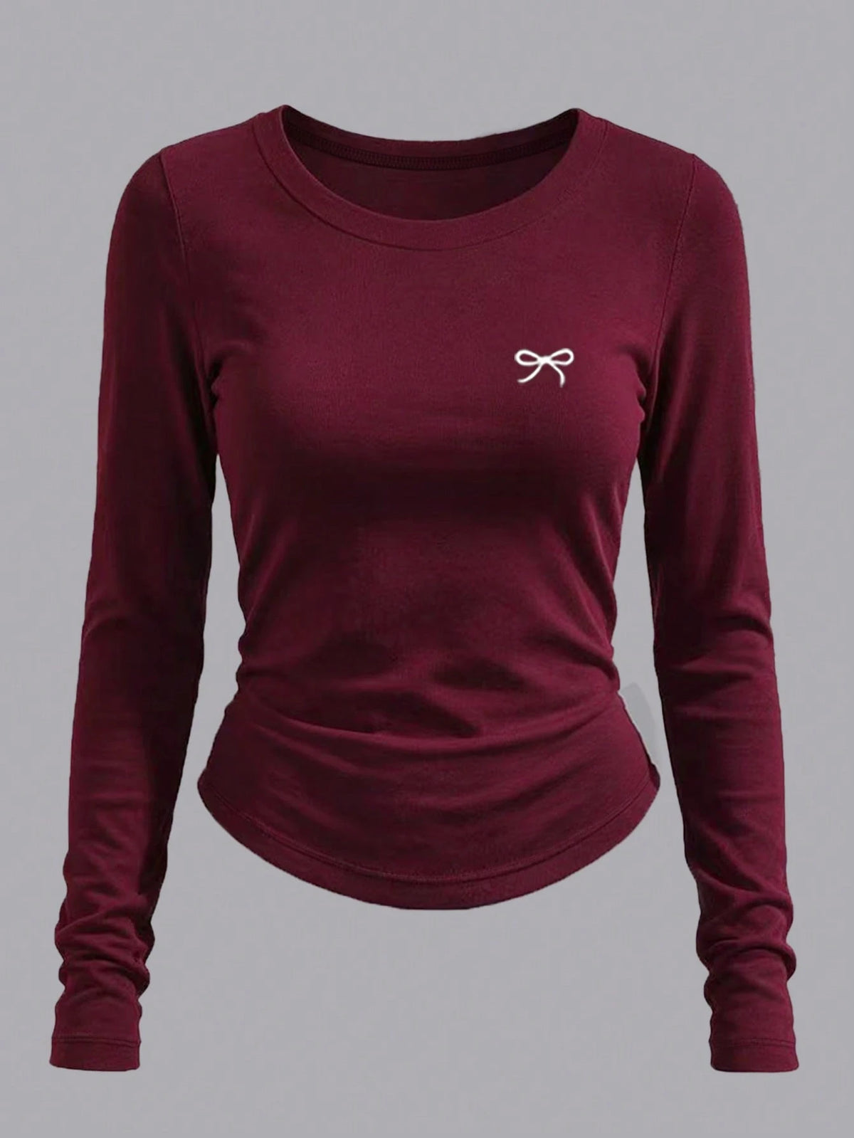 All-Match Versatile Casual Slim Fit Long Sleeve Women T-Shirt Fall Cloth For Women