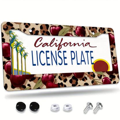 Aluminum License Plate, Eat Beef You SOBs You Are In Cattle Country, Cowboy Western Cattle Farmer Funny Livestock Plate For Car Or Truck, Daily Commute, Road Trips
