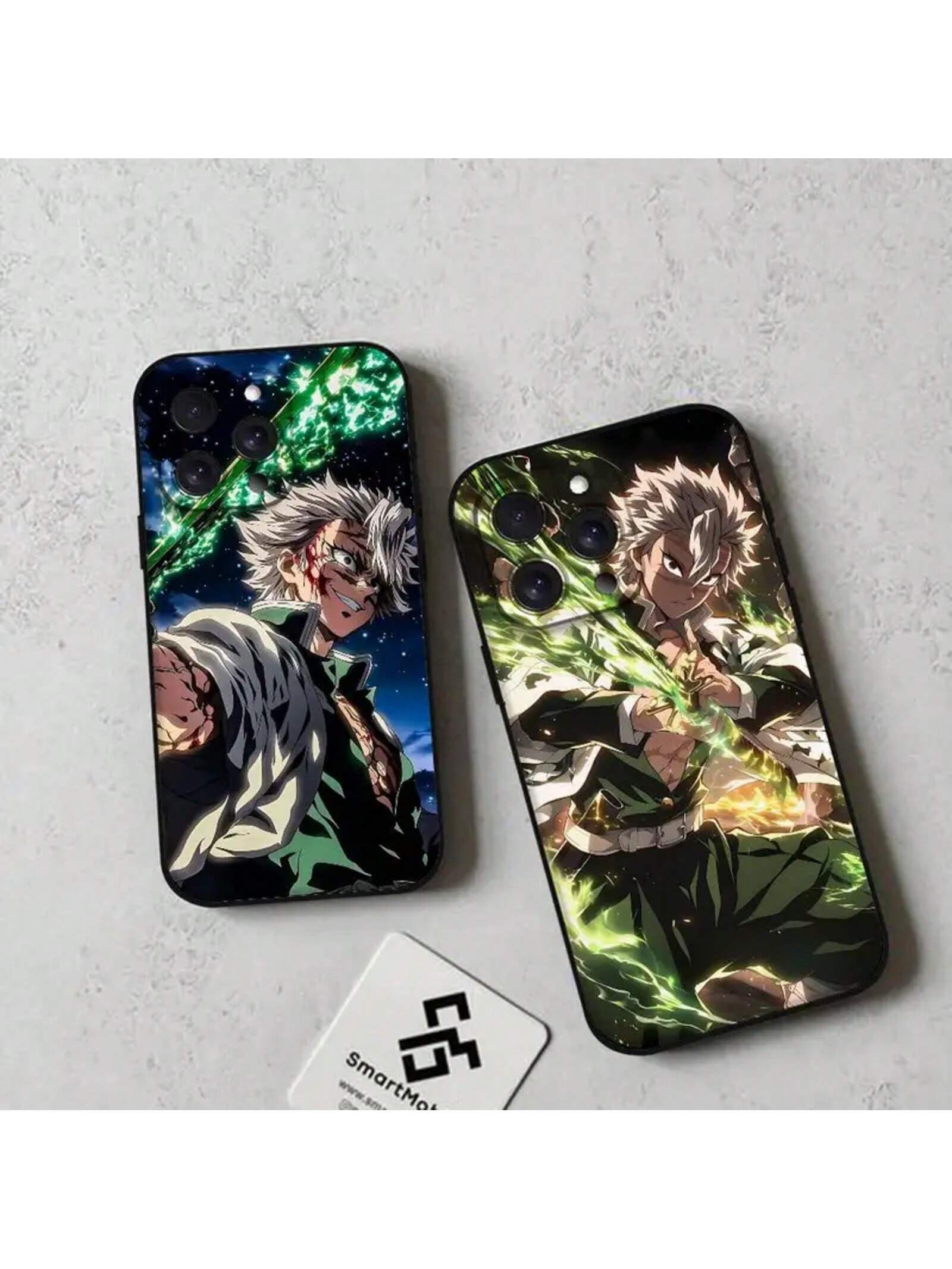 Anime Sanemi Phone Case Soft TPU Skin-Friendly For IPhone 17/16/15/14/13/12/11 Series: PRO, MAX, PLUS,Mini
