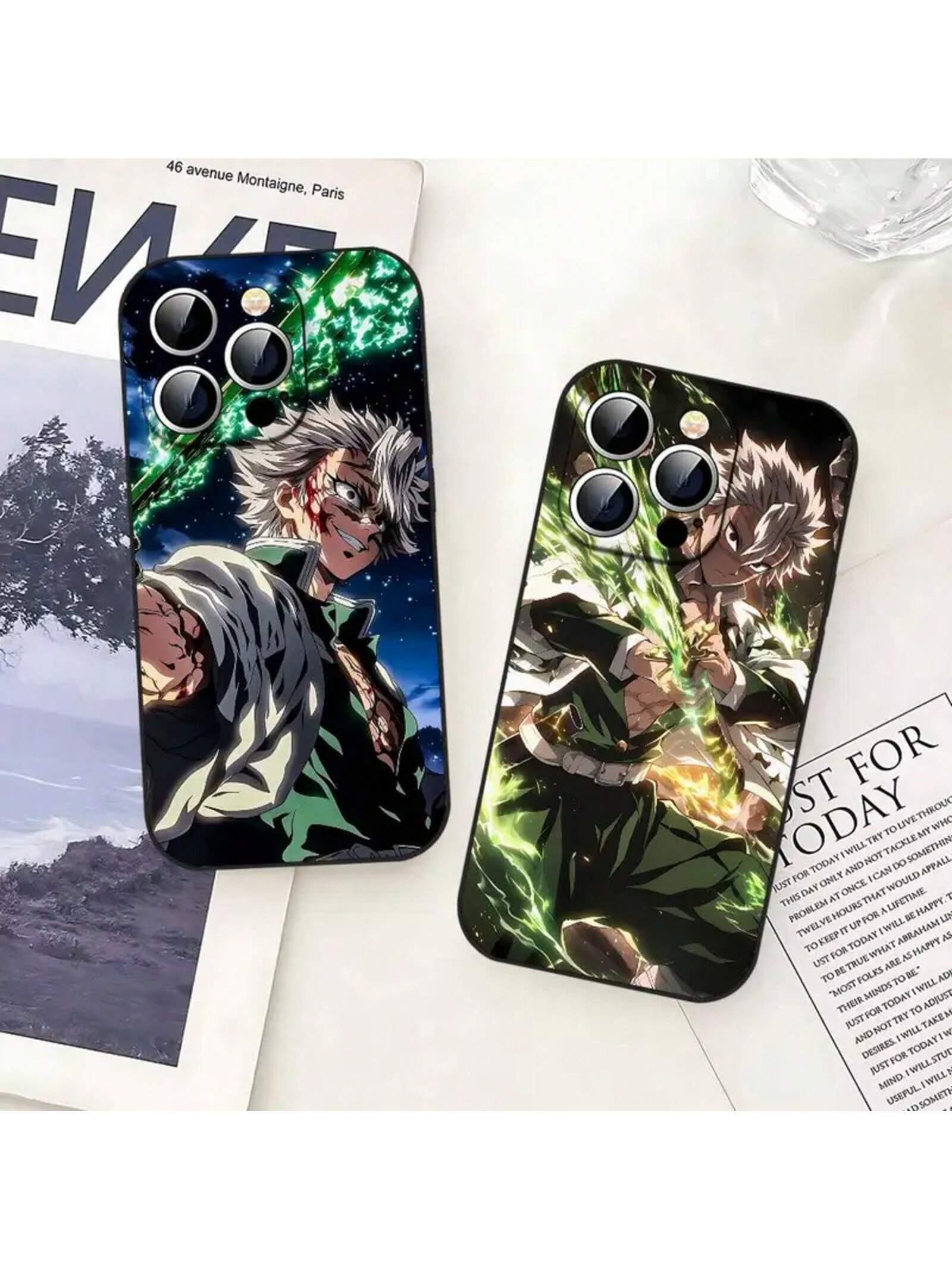 Anime Sanemi Phone Case Soft TPU Skin-Friendly For IPhone 17/16/15/14/13/12/11 Series: PRO, MAX, PLUS,Mini