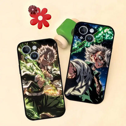 Anime Sanemi Phone Case Soft TPU Skin-Friendly For IPhone 17/16/15/14/13/12/11 Series: PRO, MAX, PLUS,Mini