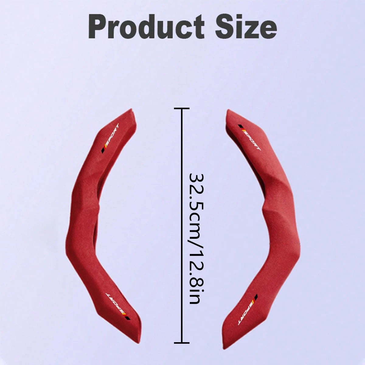 Anti-Slip Elastic Breathable Car Steering Wheel Protector Cover Stylish Auto Interior Decor