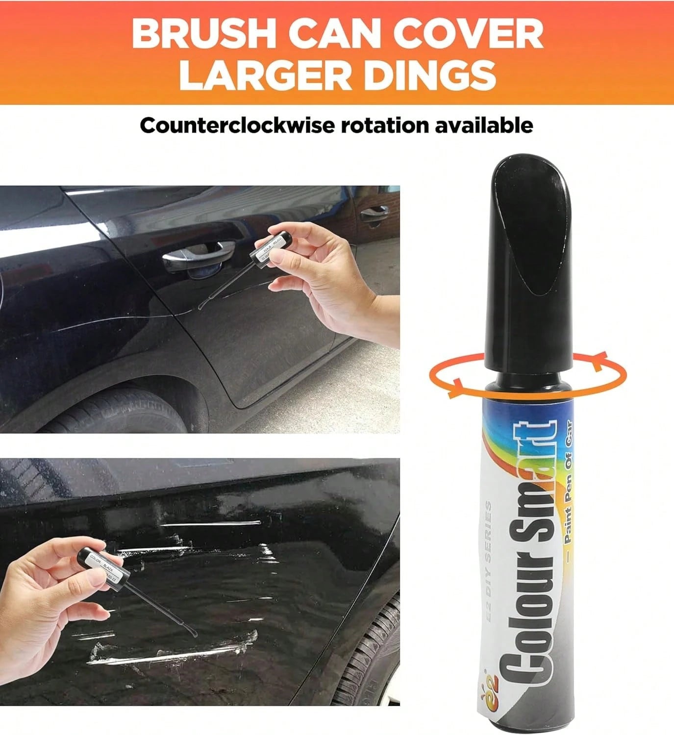 AOCISKA Car Scratch Repair,Scratch Remover For Vehicles,Car Remover Scratch Paint Pen Car Touch Up Paint Fill Paint Pen,Car Accessories Touch-Up Pen Car Scratch Remover For Deep Scratches (Black)