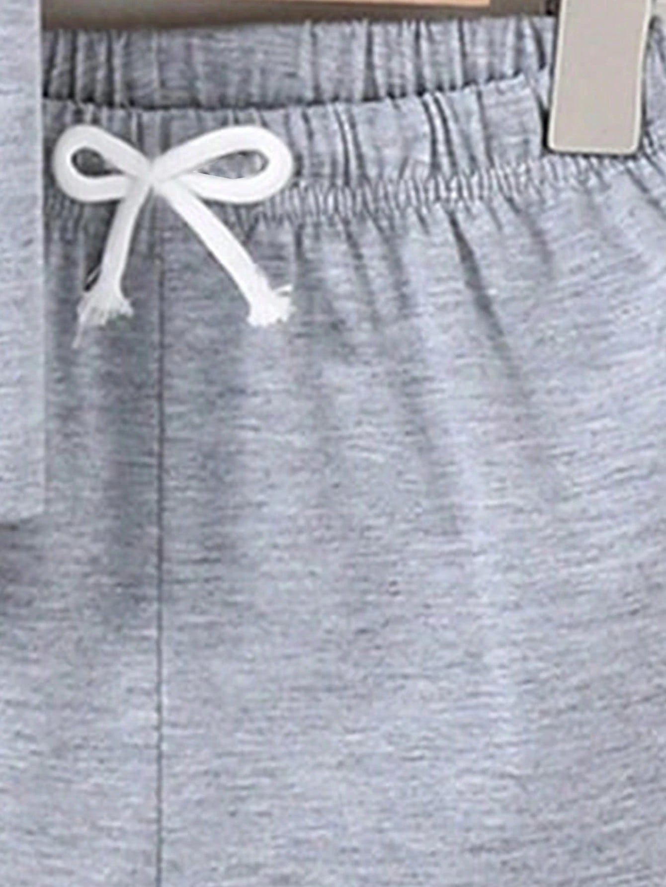 Baby Boy Summer Casual Letter Print Round Neck Short Sleeve T-Shirt And Shorts Set