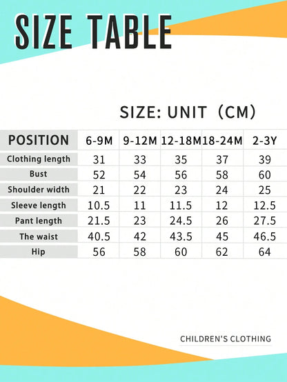 Baby Boy Summer Casual Letter Print Round Neck Short Sleeve T-Shirt And Shorts Set