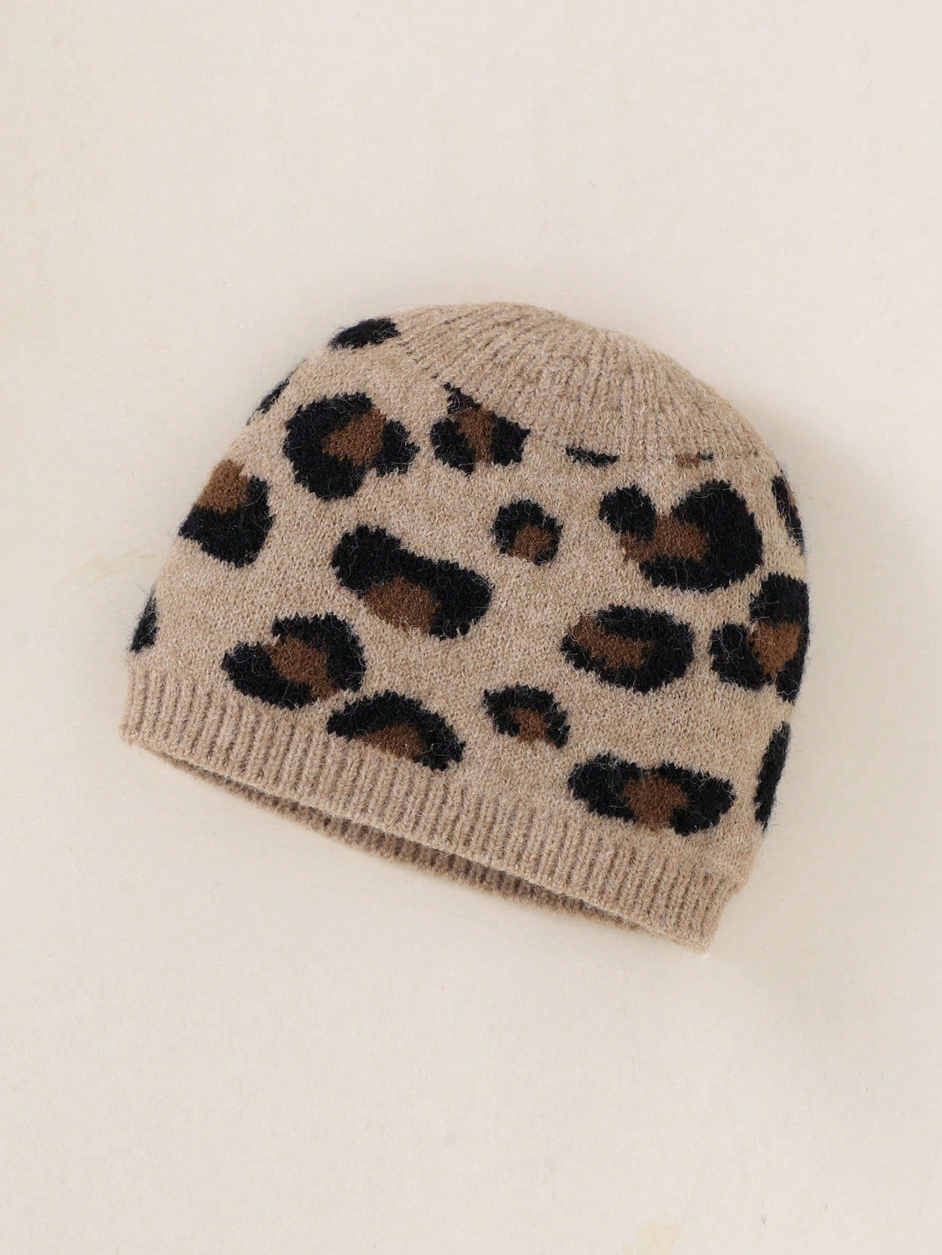 Baby Girl Leopard Pattern Knit Jumpsuit & Hat Baby Knit Jumpsuit Newborn Come Home Outfit Baby Sweater Romper Neutral Baby Clothes Fall Baby Clothes