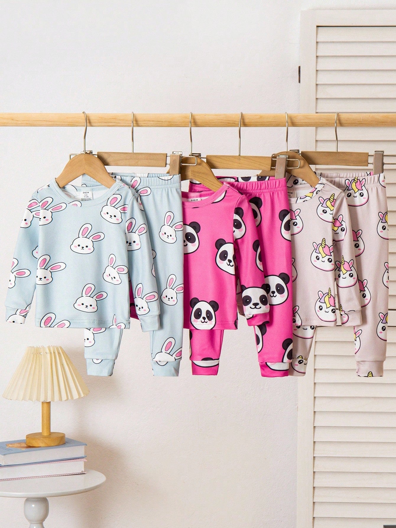 Back To School Fashion Baby Girls Pajamas Snug Fit Fall Winter
