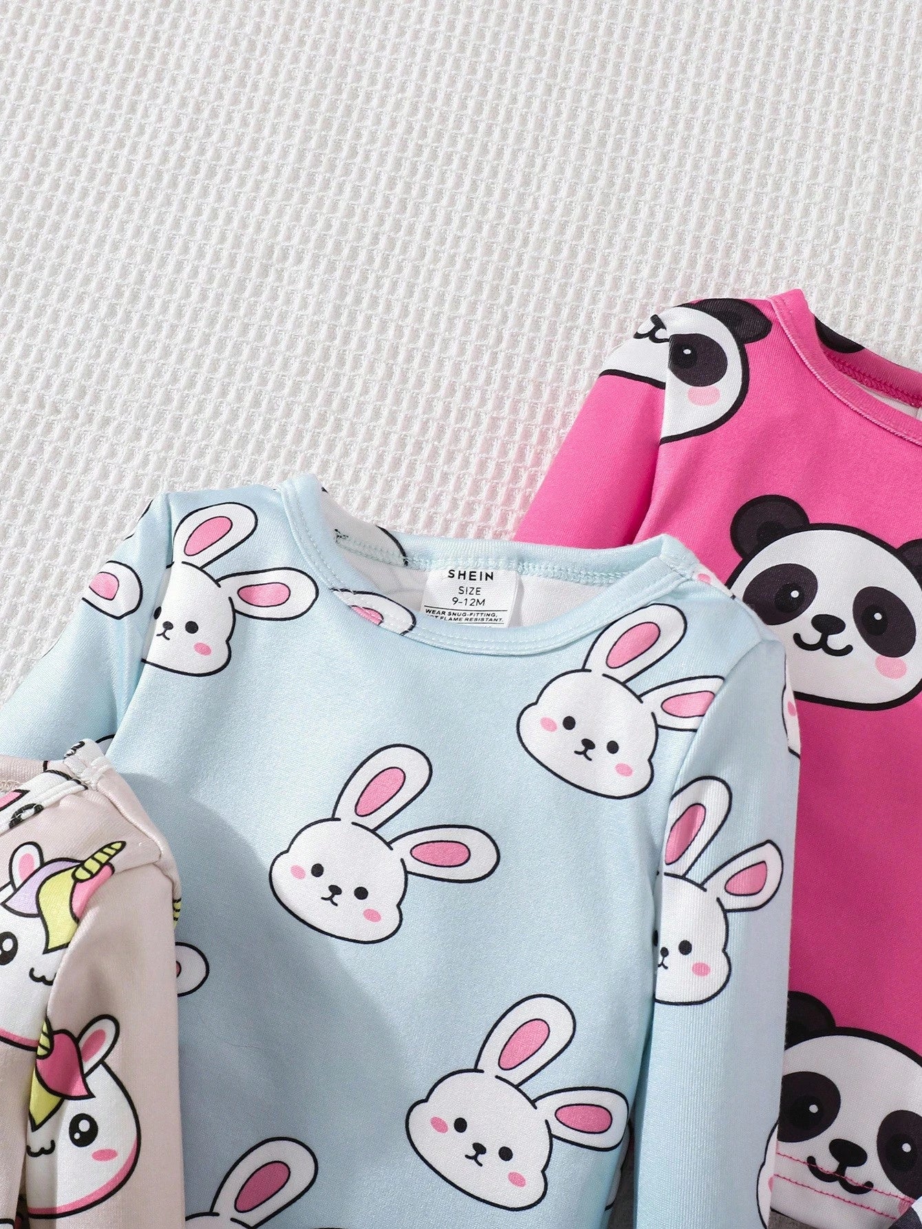 Back To School Fashion Baby Girls Pajamas Snug Fit Fall Winter
