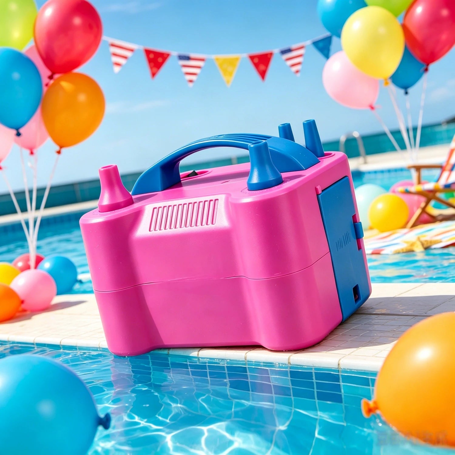 Balloon Inflation, Double-Headed Inflation, Material Suitable For Parties, Parties, Weddings, Can Be Used By Everyone