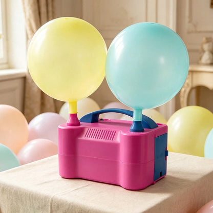 Balloon Inflation, Double-Headed Inflation, Material Suitable For Parties, Parties, Weddings, Can Be Used By Everyone