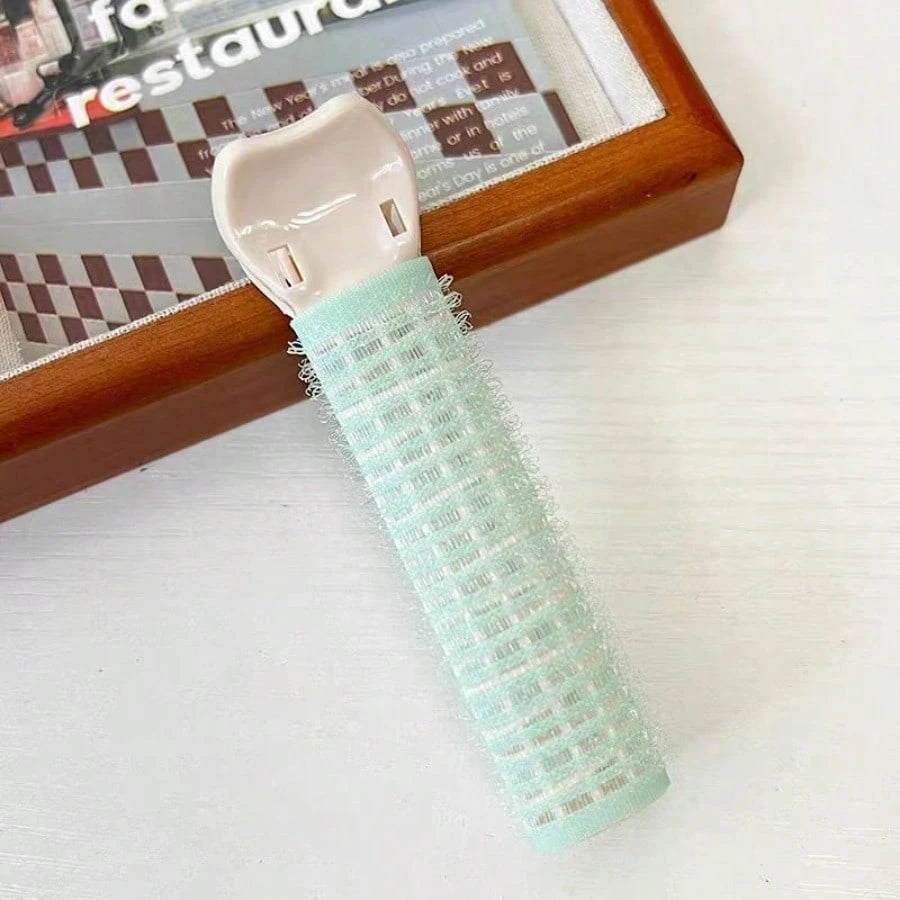 Bangs Root Volumizing Hair Clip, Slouchy Hair Top Styling Curl Barrel, Portable Korean-Style Hair Top Volumizing Clip, Seamless Root Volumizing Tool, Fixed Bangs Self-Holding Curl Styling Tool, Women'