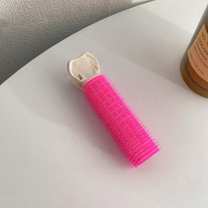 Bangs Root Volumizing Hair Clip, Slouchy Hair Top Styling Curl Barrel, Portable Korean-Style Hair Top Volumizing Clip, Seamless Root Volumizing Tool, Fixed Bangs Self-Holding Curl Styling Tool, Women'