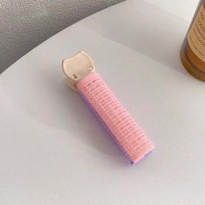 Bangs Root Volumizing Hair Clip, Slouchy Hair Top Styling Curl Barrel, Portable Korean-Style Hair Top Volumizing Clip, Seamless Root Volumizing Tool, Fixed Bangs Self-Holding Curl Styling Tool, Women'