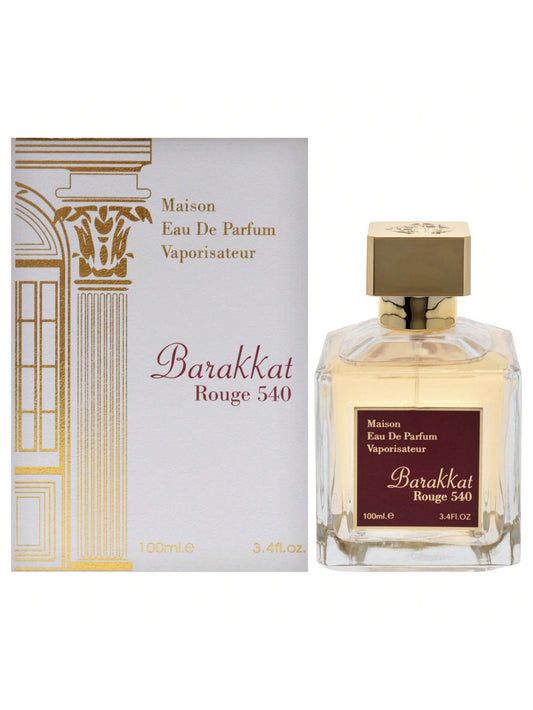 Barakkat Rouge 540 By Maison Alhambra For Women- 3.4 Oz EDP Spray