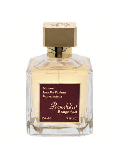 Barakkat Rouge 540 By Maison Alhambra For Women- 3.4 Oz EDP Spray