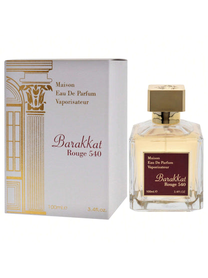 Barakkat Rouge 540 By Maison Alhambra For Women- 3.4 Oz EDP Spray