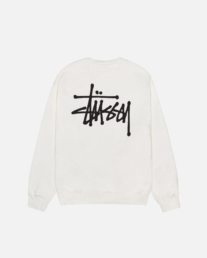 BASIC STÜSSY CREW PIGMENT DYED - Four Street