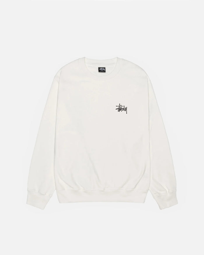 BASIC STÜSSY CREW PIGMENT DYED - Four Street