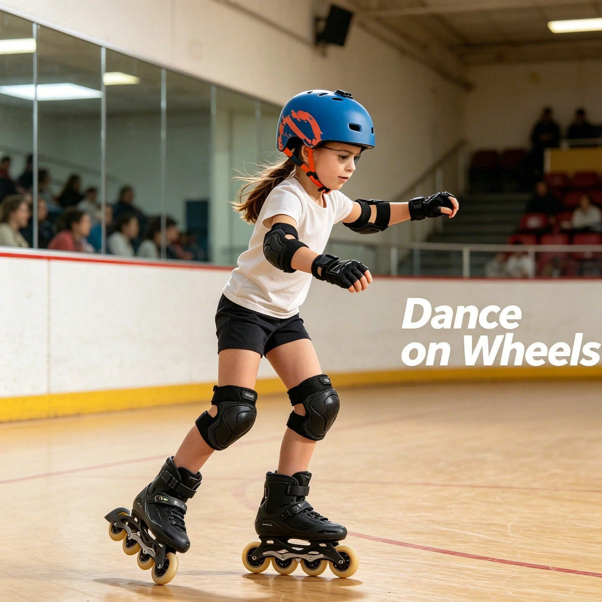 BAT DEICIDE 6-In-1 Kids Protective Gear Set For Ages 2-10, CPSIA Certified Knee Pads Elbow Pads Wrist Guards, Durable Full Protection Back To School