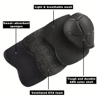 BAT DEICIDE 6-In-1 Kids Protective Gear Set For Ages 2-10, CPSIA Certified Knee Pads Elbow Pads Wrist Guards, Durable Full Protection Back To School