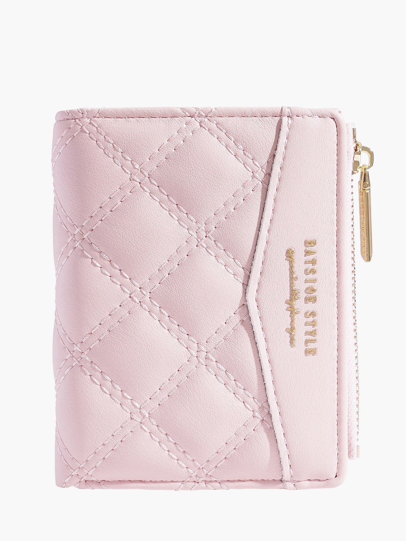 BATSIOE 2026 Short Women's Wallet With Embroidery, TPU Connection, Student Card Holder, Coin Purse, Minimalist Handbag, Card Case