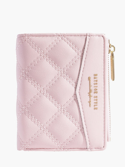 BATSIOE 2026 Short Women's Wallet With Embroidery, TPU Connection, Student Card Holder, Coin Purse, Minimalist Handbag, Card Case