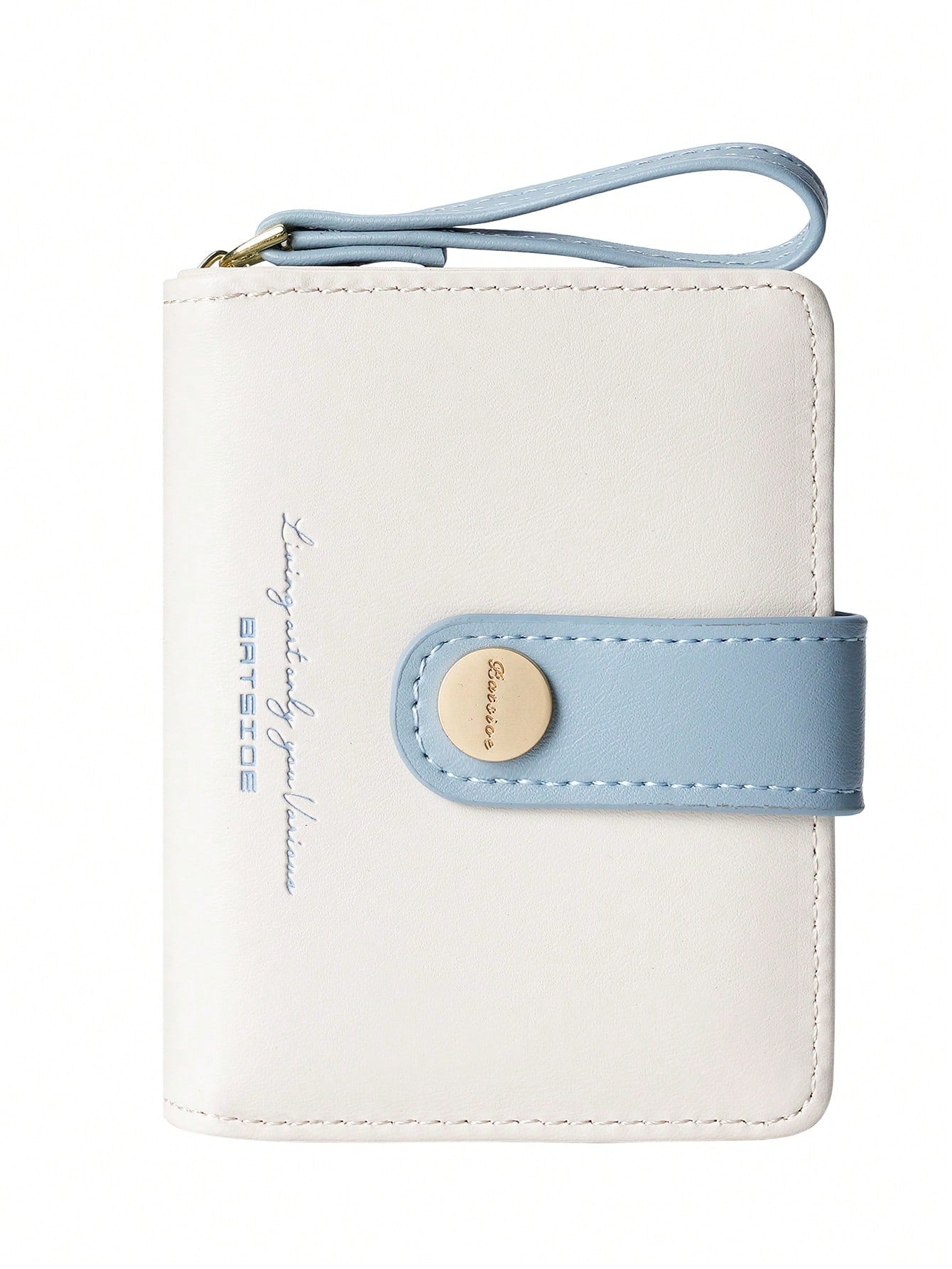 BATSIOE Women's Plain Color Large Capacity Zipper Coin Purse, Minimalist Luxury Wallet For Cross-Border Wholesale