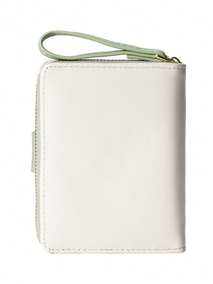 BATSIOE Women's Plain Color Large Capacity Zipper Coin Purse, Minimalist Luxury Wallet For Cross-Border Wholesale